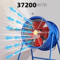 Ventilateur de refroidissement à haute température pour bâtiment industriel, ventilation, extracteur d'air, ventilateur d'évacuation, conduits industriels, ventilateur axial