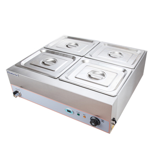 <span class=keywords><strong>Bain</strong></span>-<span class=keywords><strong>marie</strong></span> électrique pour <span class=keywords><strong>chocolat</strong></span>, 4 bacs, chauffe-plats, réchaud électrique pour buffet - Product Image 6