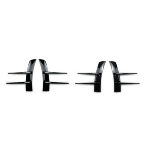 Deflector de Entrada de Aire Delantero para Mercedes-Benz Clase A W177, Textura de Fibra de Carbono, Negro Piano, 2018-2022 - Product Image 2