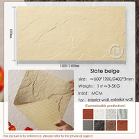 Revêtement mural flexible en pierre ultra-mince et pliable pour murs courbes, Travertin Roma, revêtement mural flexible en pierre, revêtement mural flexible en brique pour la vente en gros