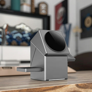 Touch-<strong>Control</strong> Auto Rotating Tabletop 15W <strong>3</strong> in 1 Magnetic Wireless Charger Hub with Press&amp;Pop up <strong>Design</strong> Charging Dock Station - Product Image 5