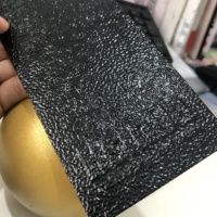 Peinture en poudre d'aluminium en vrac RAL9005 Shagreen noir grande texture pour essuie-glace de châssis de voiture