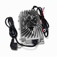 Chargeur de chariot de golf 36V 43.8V 10A LNLEE 12S LiFePO4 pour Club Car, moteur de pêche en mer, AGV, entrepôt