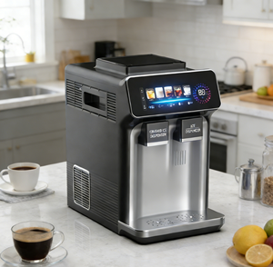 NOUVEAU Distributeur de glace domestique multifonctionnel - Machine 3-en-1 entièrement automatique pour la fabrication, le broyage et le mélange de glaçons, capacité de stockage de 1 kg - Product Image 1