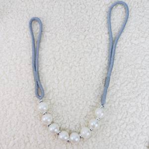 เชือกผูกม่าน YANGI RANGLARDAGI ประดับมุก ขนาด 20 ซม./30 ซม. พร้อมพู่ห้อย ทำจากโพลีเอสเตอร์ 100% สำหรับตกแต่งบ้านและเสื้อผ้า - Product Image 2