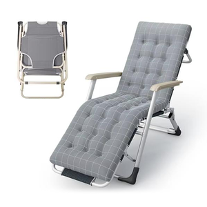 Sedia da <span class=keywords><strong>Spiaggia</strong></span> Pieghevole di Alta Qualità con Materasso Comodo, Gambe Robuste, Sedia a Gravità Zero <span class=keywords><strong>per</strong></span> Facile Conservazione - Product Image 6