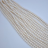 Perles d'eau douce naturelles blanches de grande taille 10-11 mm, qualité AAA, lustre intense, cultivées, longueur de brin 36-38 cm, bonne qualité pour la fabrication de bijoux
