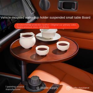 โต๊ะไม้แขวนสำหรับรถยนต์ <span class=keywords><strong>Tesla</strong></span> Huanxin รุ่น Model3/Y/YL สีวอลนัท ผลิตในประเทศจีน สำหรับอุปกรณ์ตั้งแคมป์ในรถยนต์ - Product Image 5