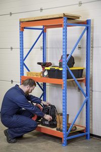 رف تخزين قابل للتعديل من الفولاذ المقاوم للتآكل من Mracking، رف تخزين للمستودعات، رف ثقيل التحمل - Product Image 2