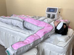 Traje de Masaje con 24 Bolsas de Aire ABS para Drenaje Linfático, Desintoxicación Corporal, Adelgazamiento, Portátil, <span class=keywords><strong>No</strong></span> Invasivo - Product Image 5