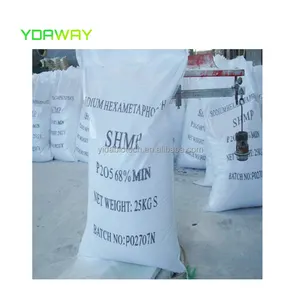 SHMP Natrium hexameta phosphat wasser lösliches Polyp hosphat/Natrium hexameta phosphat Preis