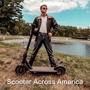 Ninebot Original <span class=keywords><strong>Max</strong></span> <span class=keywords><strong>G30</strong></span> <span class=keywords><strong>Kickscooter</strong></span> Scooter eléctrico inteligente plegable 10 ruedas 30 km / h 350w 65 km G30P Range Dual Brake - Product Image 6