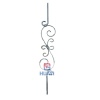 Adornos de Hierro Forjado Personalizados Resistentes a la Oxidación y Piezas para Escaleras para Cercas/Puertas Exteriores con Servicio de Modelado 3D Disponible
