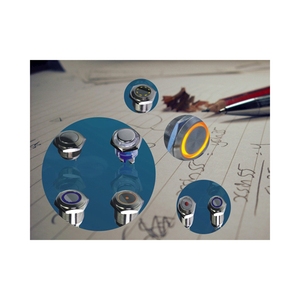 IP67 không thấm nước kim loại 19 Mét <span class=keywords><strong>push</strong></span> <span class=keywords><strong>button</strong></span> chuyển với biểu tượng quyền lực - Product Image 6