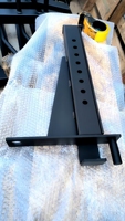 Accessoires pour rack de musculation DINUO, Nouveau siège de maintien des jambes, Fixation pour barres de dips pour cage à squats, entraînement de force à domicile