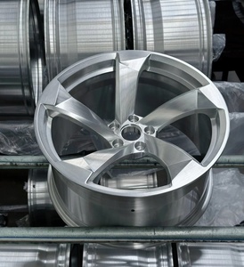 Cerchi in Lega Forgiati SHIN-110 Monoblocco Finitura Spazzolata 5x112 Concavi per Auto Sportive S5 S4 S3 Q8 A8 RS5 RS6 RS7 A3 A4 A7 <span class=keywords><strong>A5</strong></span> Coupé TT - Product Image 5