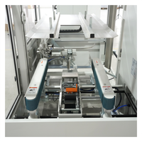 Machine automatique de formage de cartons verticaux Gurki, machine de pose de fonds de cartons