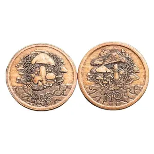 토큰 희귀 빈 진짜 골드 24k 순수 가격 오래된 수집 만드는 기계 금속 골동품 구매자 동전 구매