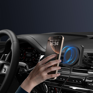 Soporte Magnético para Teléfono de Coche con Carga Rápida Personalizado, <span class=keywords><strong>Cargador</strong></span> Inalámbrico para Coche con Imán Potente para <span class=keywords><strong>iPhone</strong></span> - Product Image 4