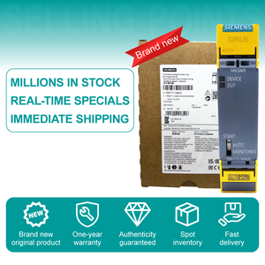 Siemens livraison rapide nouveau Module de <span class=keywords><strong>relais</strong></span> de sécurité SIRIUS monocanal Original 3SK1 Seriesc 3SK1111-1AW20 - Product Image 3