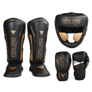 Guantes de Equipo de Boxeo de competición personalizados profesionales Muay Thai Shin Guard Boxing Headguards - Product Image 1