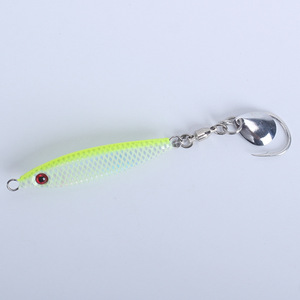 Esca Artificiale Luminosa a Rete con Paillettes Rotanti e Amo per Pesca a Traina di Marlin, Stonefish e Swordfish - Product Image 1