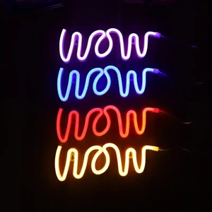 Personalizable Hello Gorgeous Neon Light Sign IP67 Fuente <span class=keywords><strong>LED</strong></span> con cuerpo de plástico para la aplicación de paisaje al aire libre e interior - Product Image 3