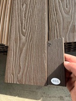 Plancher de terrasse en bois-plastique composite imperméable de haute qualité pour l'extérieur, imitation bois 3D