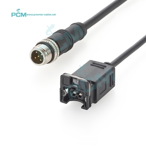 DJ7021A-3.5-21 автомобильный двигатель топливный инжектор штекер M12 датчик сплиттер кабель 282189-1 автоматический электромагнитный клапан совместимый 7520300 - Product Image 1