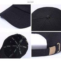 Gorra de Béisbol de Color Sólido 100% Algodón, Gorra de Visera Plana para Verano, Viajes, Trabajo, con Logotipo Personalizado, Gorra Deportiva Tipo Duckbill