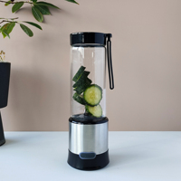 Presse-agrumes électrique portable et rechargeable par USB avec bouton-poussoir pour la maison, l'hôtel et la voiture.
