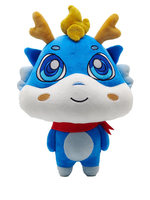Porte-clés en peluche personnalisés style Chibi en forme d'animaux, breloques de poupées de dessin animé, pendentifs personnalisés pour sacs d'école, commandes en gros avec logo