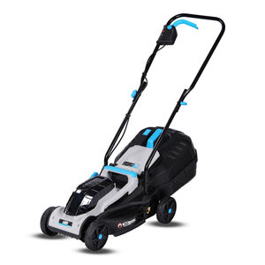 Tondeuse à gazon sans fil VORAN 20V sans balais, largeur <span class=keywords><strong>de</strong></span> coupe <span class=keywords><strong>de</strong></span> 320 mm, hauteur réglable, coupe-herbe électrique, machine <span class=keywords><strong>de</strong></span> jardin, <span class=keywords><strong>outils</strong></span> <span class=keywords><strong>de</strong></span> jardin - Product Image 1