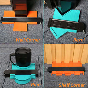 Jauge de contour de duplicateur d'outil de profil OEM personnalisé de 5 pouces élargissement irrégulier avec matériau ABS en forme de verrouillage en métal - Product Image 5