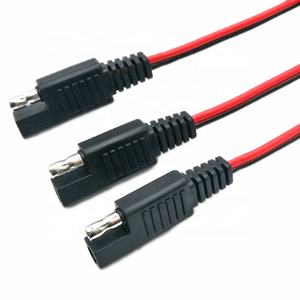 ปลั๊กต่อ2ขา14AWG SAE,สายพ่วงแบตเตอรี่12V สำหรับต่อขยายพลังงานแสงอาทิตย์ยานยนต์ยาว2เมตร - Product Image 3