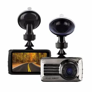 Dash Cam 3.0 inch IPS Display Car Camera Front and Rear Dual Lens Drive Recorder Dashboard with 1080P Full HD WDR Night Vision