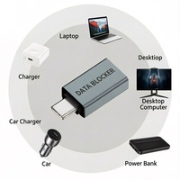 Convertisseur bloqueur de données TYPE-C pour la charge de téléphones mobiles, protège contre le vol de données et l'utilisation d'adaptateurs