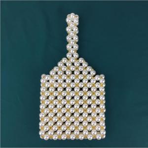 Bán buôn thời trang nhỏ hạt vàng ngọc trai đính cườm Bead Crossbody Túi/túi xách/túi điện thoại/Tote xấu cho phụ nữ - Product Image 3