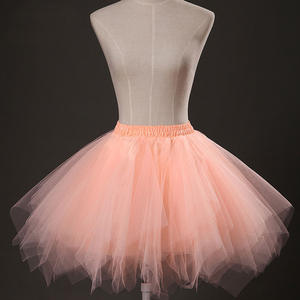 <span class=keywords><strong>Jupon</strong></span> Tutu Mini de 47 cm de <span class=keywords><strong>Long</strong></span>, 29 Couleurs, Bande Élastique pour Adultes et Adolescents, Jupes en Tulle Bouffantes pour Femmes, Danse Classique - Product Image 6