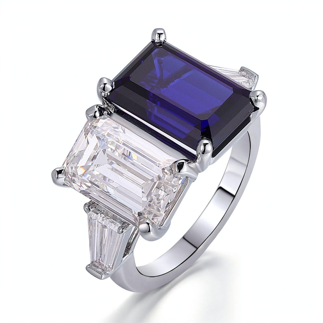 แหวนเพชรแล็บทองคำแท้ 14K