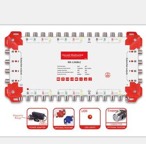 Cáp Chuyển Đổi Đa Tầng Vệ Tinh 13 Trong 8 Hỗ Trợ Chuyển Đổi Đa Kênh Truyền Hình Vệ Tinh C/Ku Band <span class=keywords><strong>3</strong></span> Và 1 Ant <span class=keywords><strong>Multiswitch</strong></span> - Product Image 2