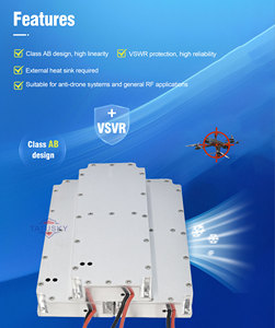 โมดูลเครื่องขยายสัญญาณ RF 50W กำลังสูงช่วงความถี่บรอดแบนด์6500-7200 MHz สำหรับการใช้งานแบบไร้สายและ RF - Product Image 2