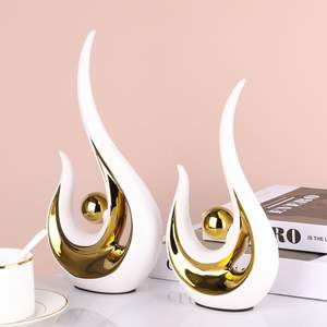 Offre Spéciale blanc créativité Art cadeau artisanat nordique céramique ornements décor à la maison luxe - Product Image 5