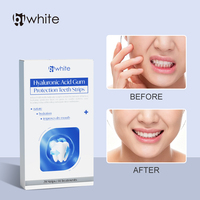 Bandes de protection gingivales à l'acide hyaluronique, douces, non blanchissantes, pour dents et gencives sensibles, marque privée