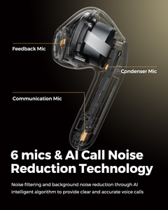 <span class=keywords><strong>SoundPEATS</strong></span> Air4 Wireless Qualcomm QCC3071 aptX Auriculares sin pérdidas, 6 micrófonos para llamadas mejoradas con IA - Product Image 5