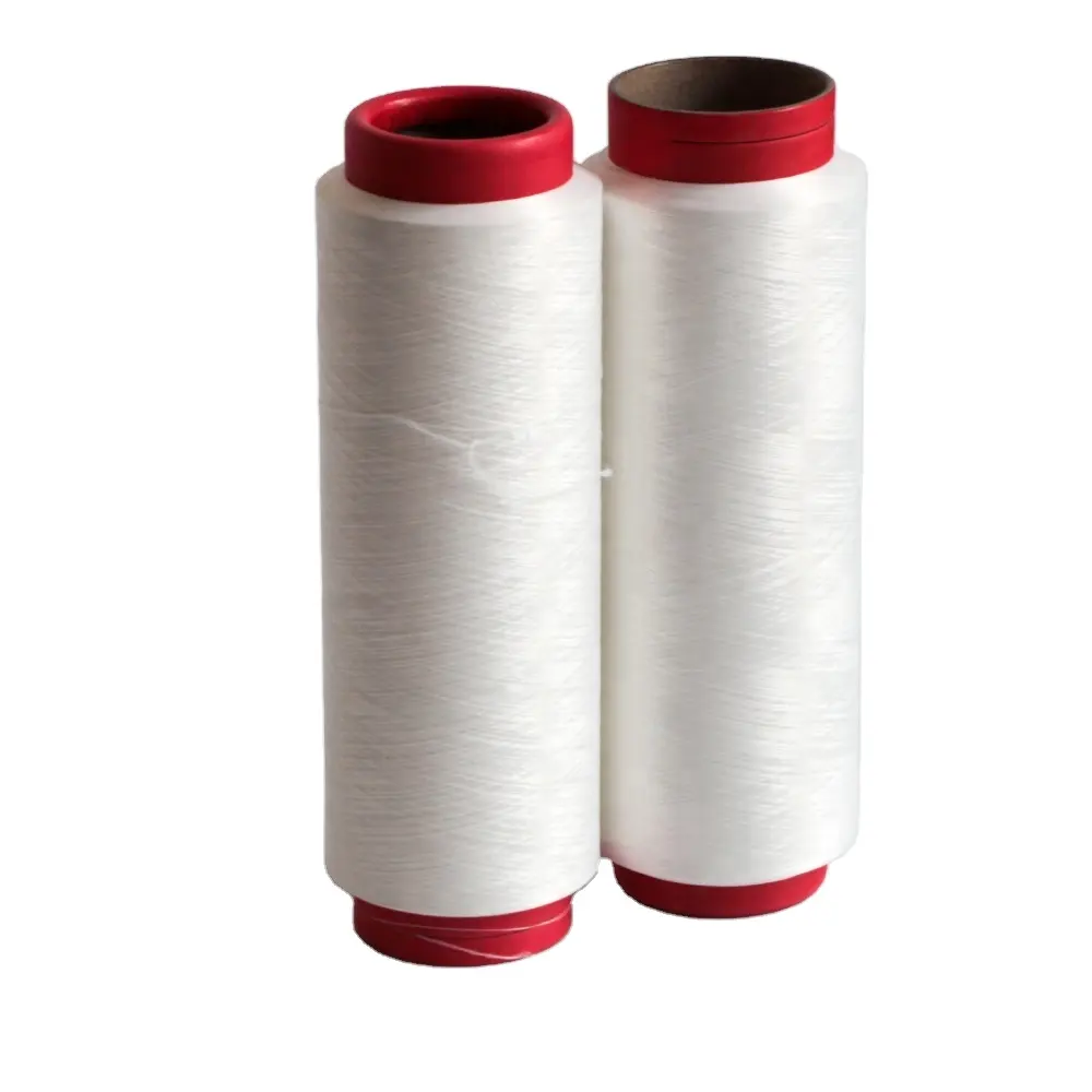 75/144 Raw Weiß SD Recycle Polyester DTY Garn für Stricken Stoff