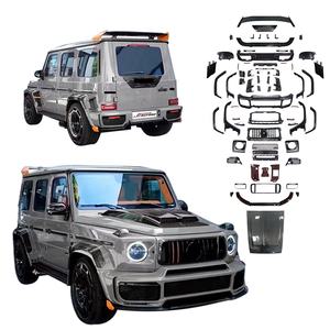 2025 Kit de carrosserie nouveau Design pour Benz G Class Wagon W464 2018 2019 2020 2021 2022 2023 mise à niveau vers B900 <span class=keywords><strong>G900</strong></span> Rocket B-<span class=keywords><strong>brabus</strong></span> Style - Product Image 1