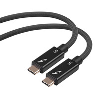 PD240W 5A TBT5 Câble USB C 16K60Hz/120Gbps Câble de charge rapide Support TBT4 3 USB4 V2/ DP 2.1 PCIe Gen 4 pour Thunderbolt 5