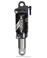 Amortisseurs arrière à suspension pneumatique VTT 185 mm x 48 mm KIND SHOCK KS EXA Form 588RL Double amortisseur VTT avec verrouillage