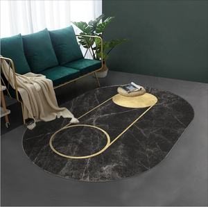 Style Art Moderne 100% Polyester HDT Tapete 3D Imprimé Alformbra Tapis Personnalisé Tapis Teppich Antidérapant avec Motif Abstrait - Product Image 6